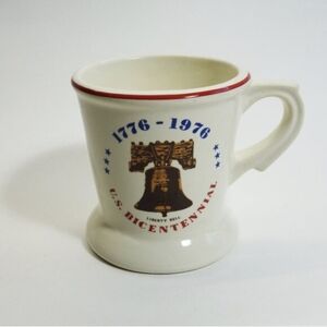 Vintage Liberty Bell 1776-1976 US Bicentennial Coffee Mug Greenville